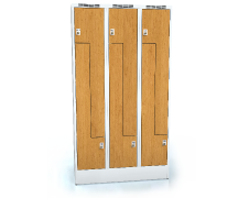 Cloakroom locker Z-shaped doors ALDERA 1920 x 1050 x 500